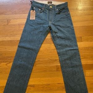 New Civilianaire Japanese Denim Selvedge Jeans 28” Made In USA RN 131394